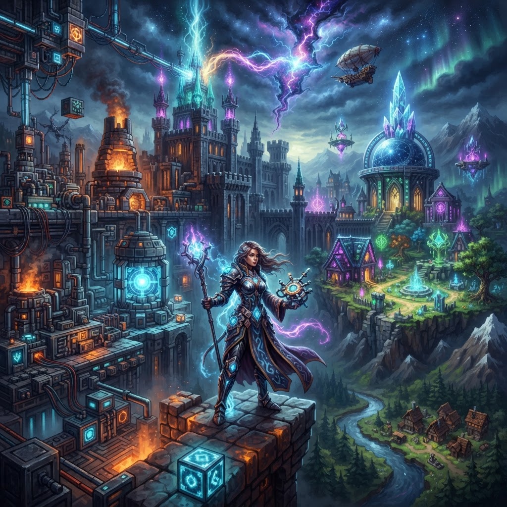 Featured Minecraft Modpack: Why Create: Astral Stands Out