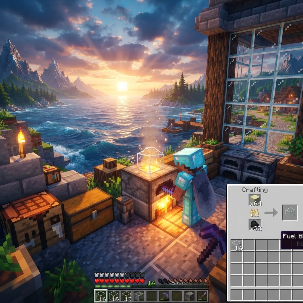 How to Make Glass in Minecraft: A Complete Smelting Guide