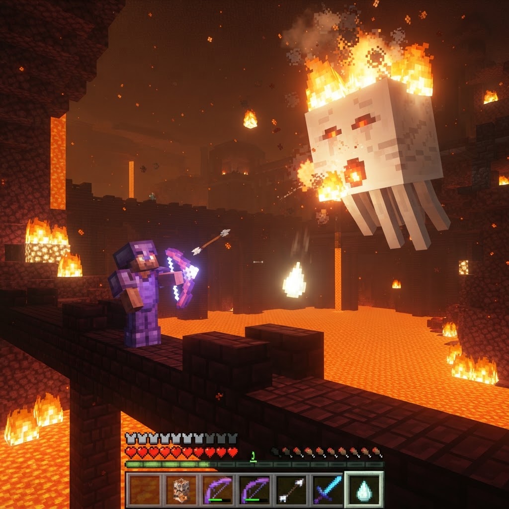 How to Get a Ghast Tear in Minecraft: Best Methods