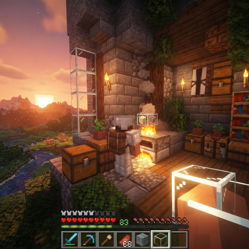 How to Make Glass in Minecraft: Easy Recipe & Uses