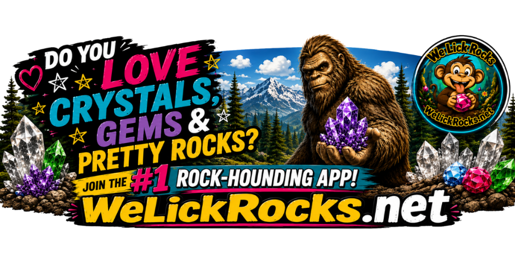 We Lick Rocks - The #1 Rockhounding App