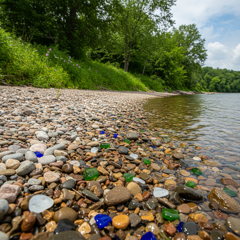 Conneaut Creek — Lake Erie Tributary rockhounding location in Ohio