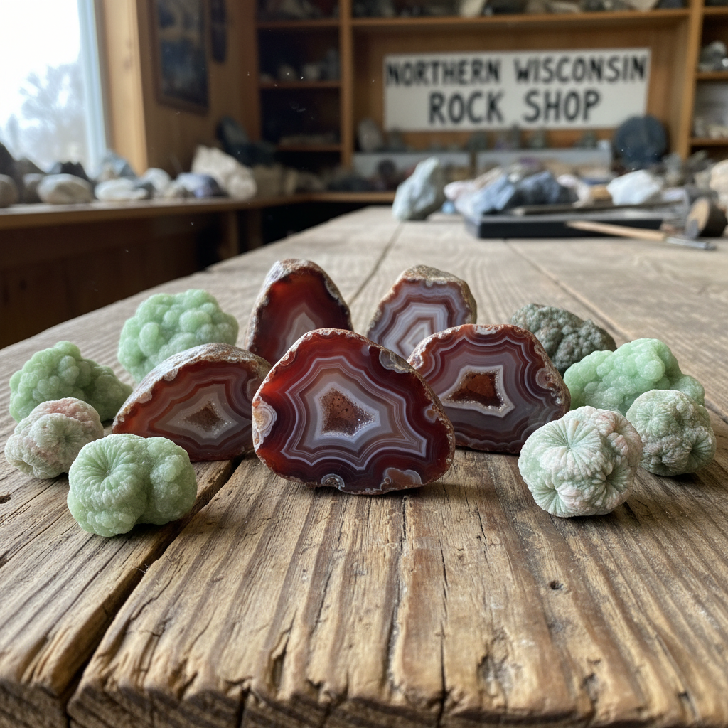 Len's Rock Shop pay-to-dig mine in Wisconsin