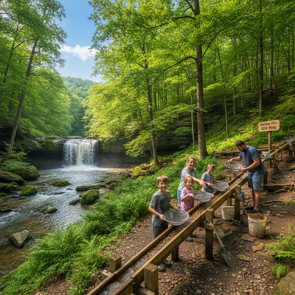 Hocking Hills Gem Mine & Gold Rush