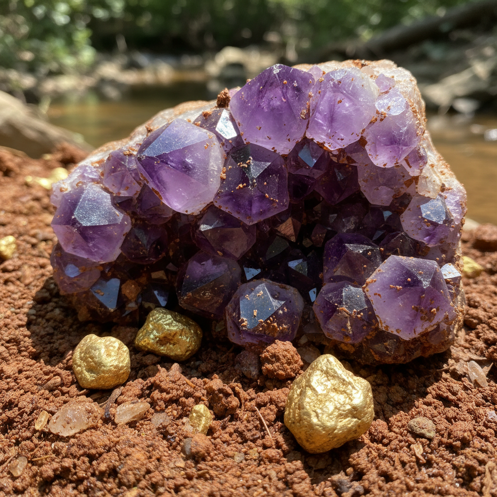 Brushy Creek Amethyst Mine pay-to-dig mine in Georgia