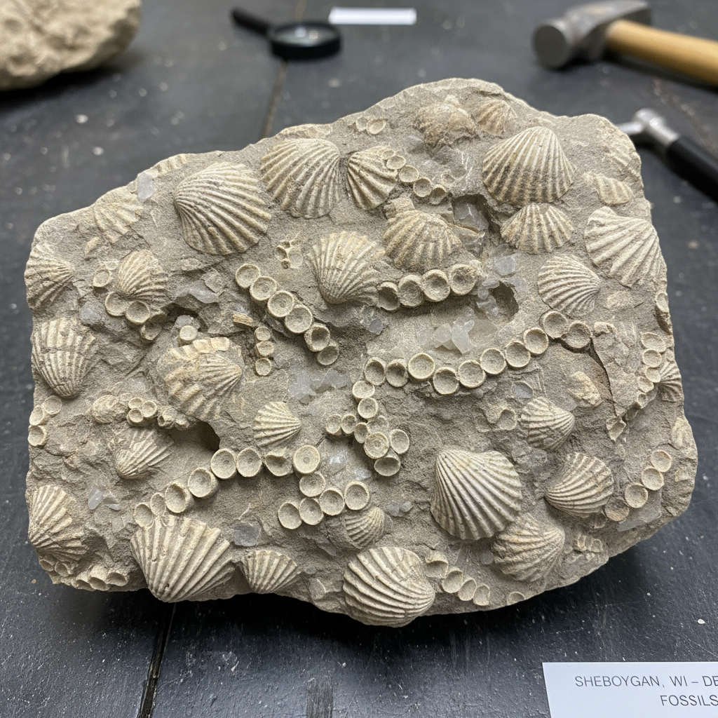 Sheboygan County Fossil Beds rockhounding location in Wisconsin