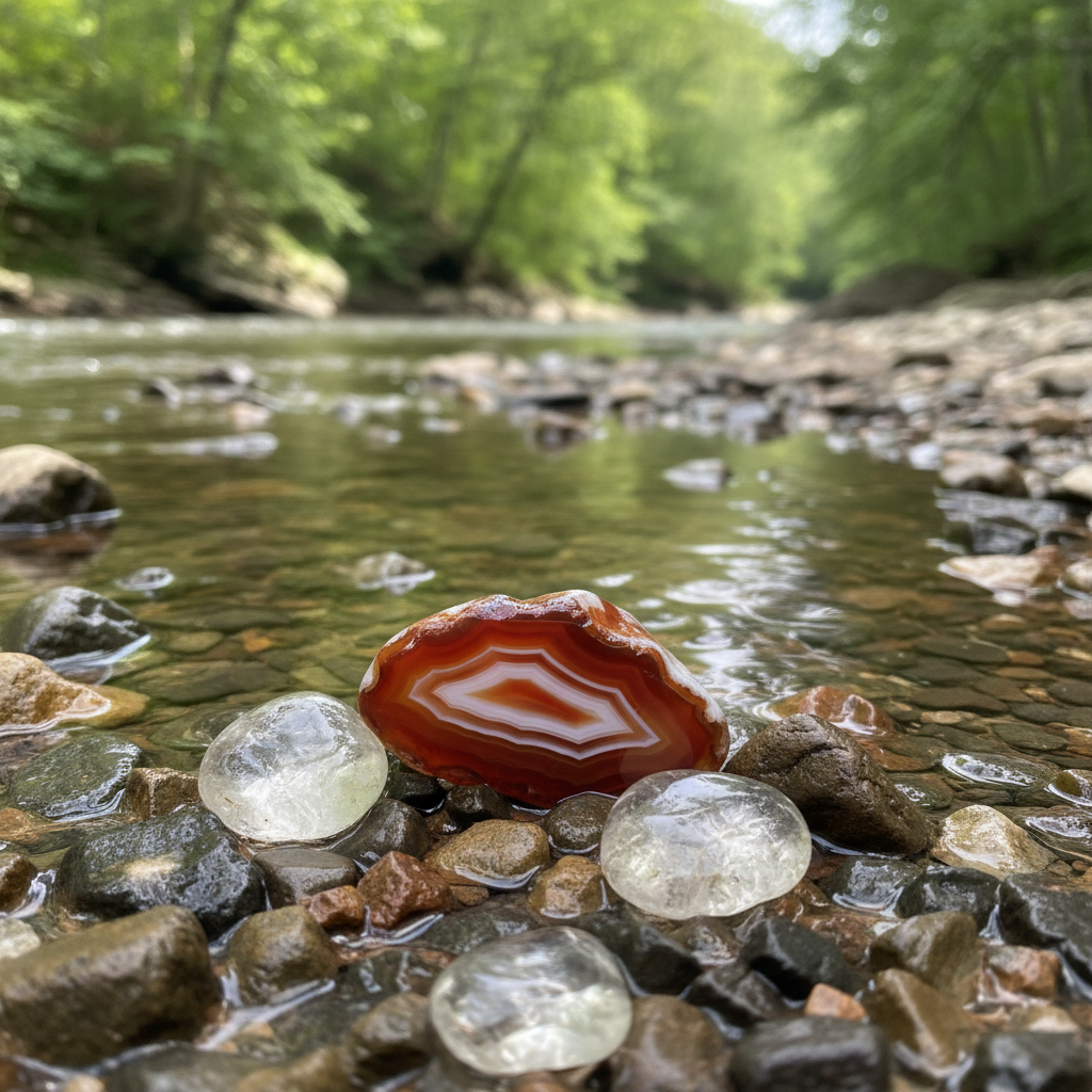 Black River Falls rockhounding location in Wisconsin