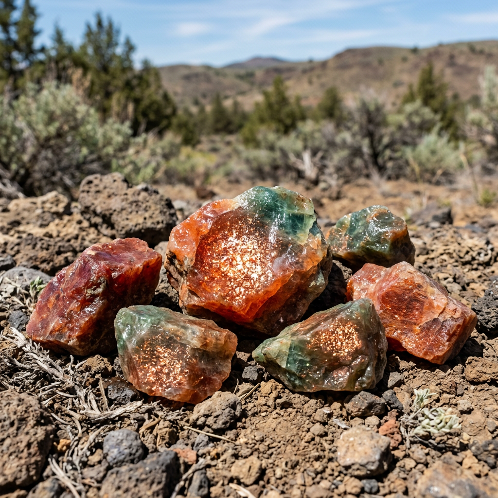Spectrum Sunstone Mines — pay-to-dig gem mine in Oregon