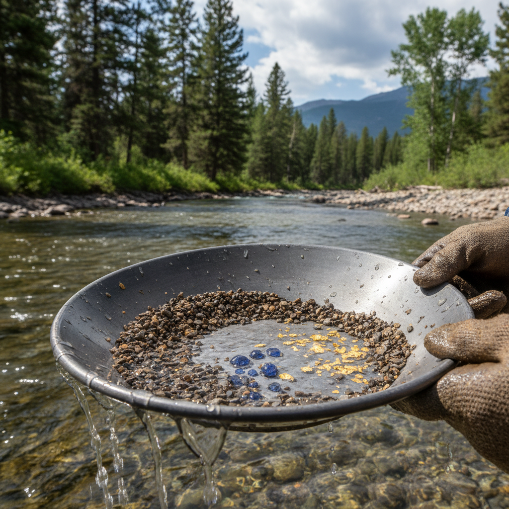 El Dorado Bar Sapphire Mine — pay-to-dig gem mine in Montana
