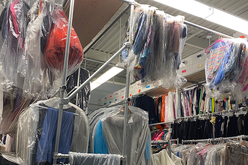 How We Helped Famah Create a Custom Clothing Rack Warehouse