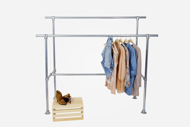 H-Frame Retail Clothing Rack