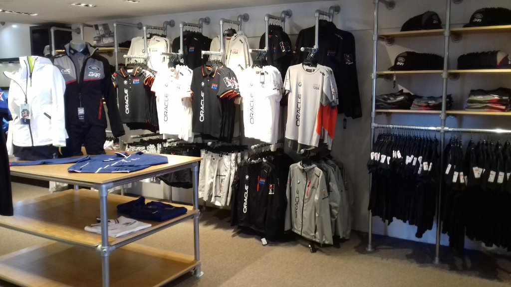 Face-Out Clothing Rack — Wall Mounted