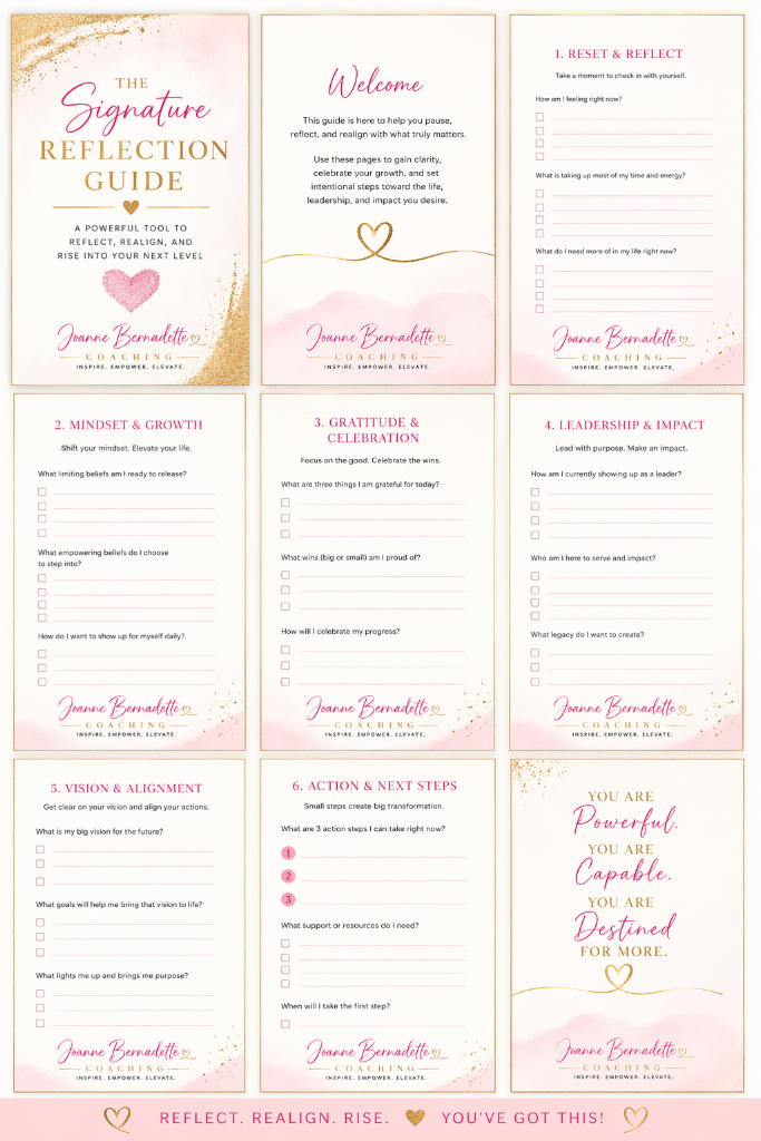 Signature Reflection Guide