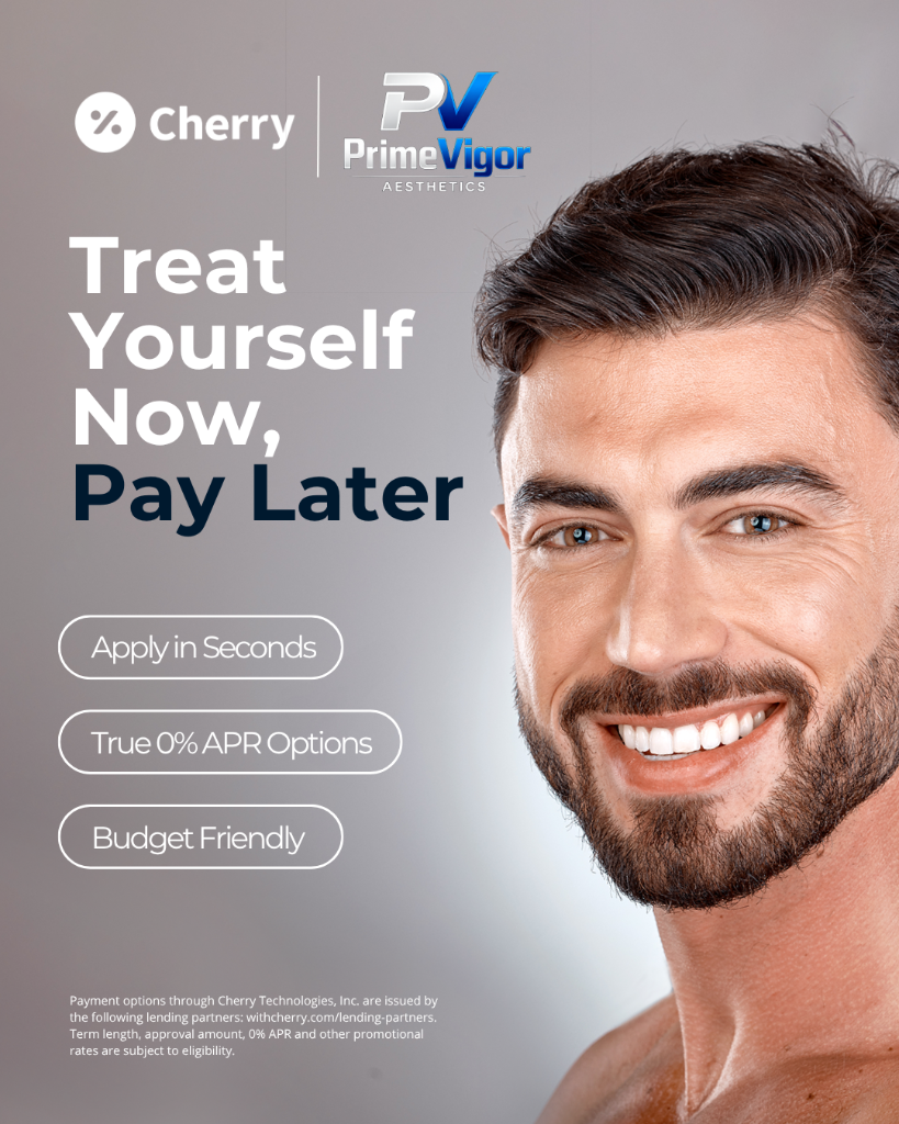 Treat Yourself Now, Pay Later — Cherry Financing with PrimeVigor Aesthetics