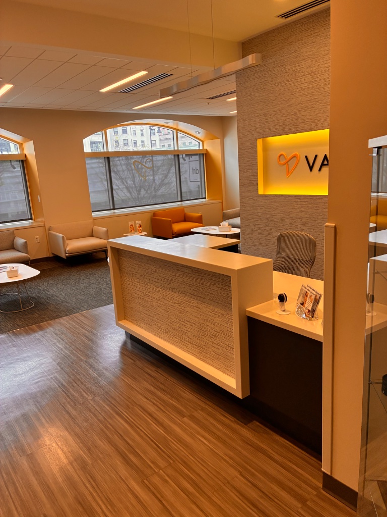 Reception desk
