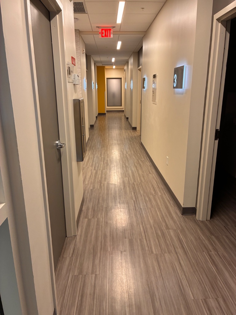 Suite hallway