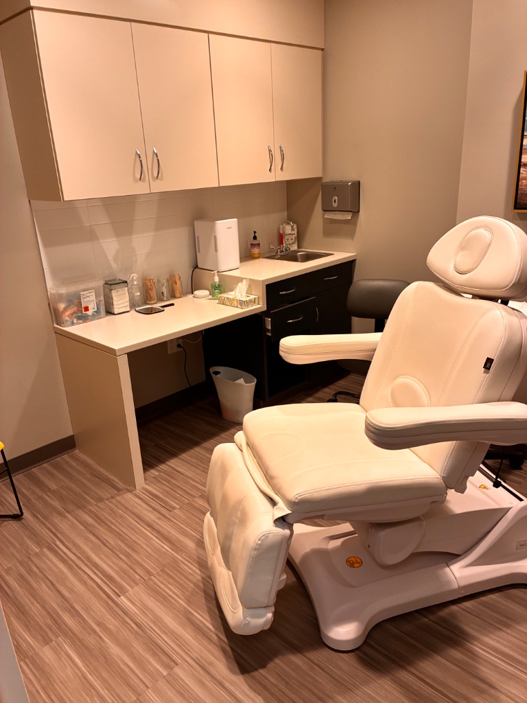 Private treatment room
