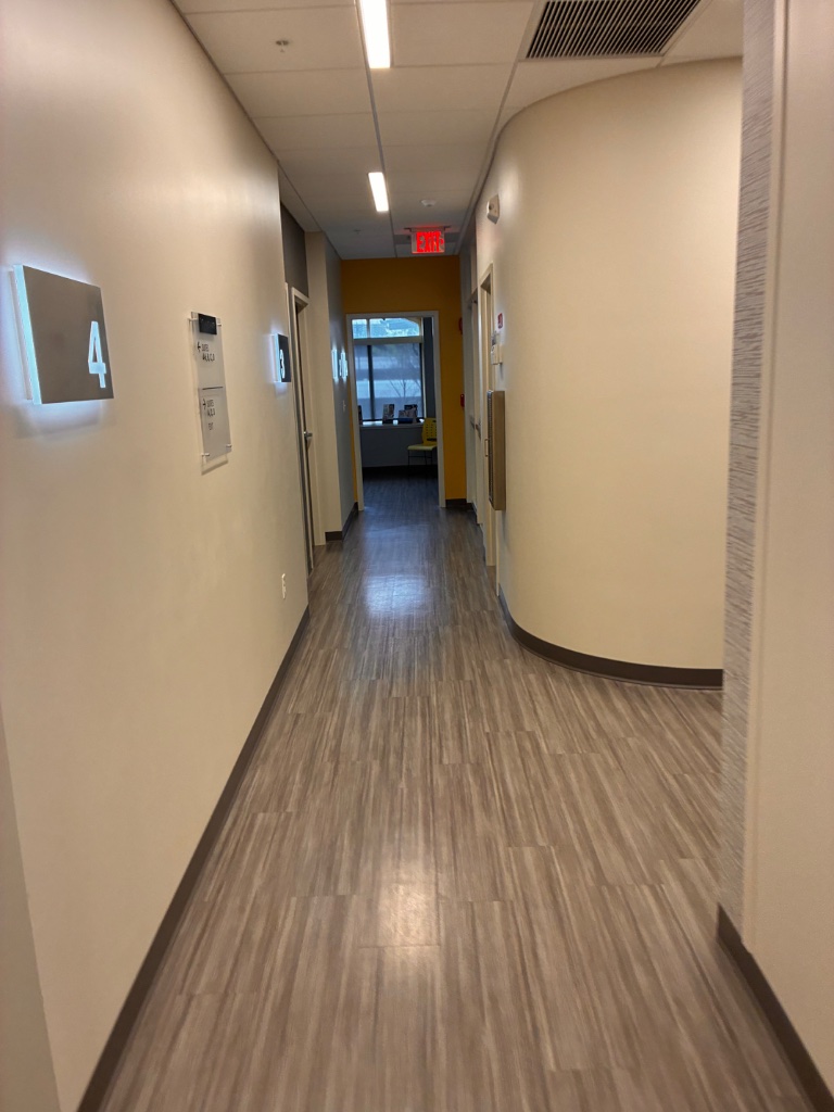Suite hallway view