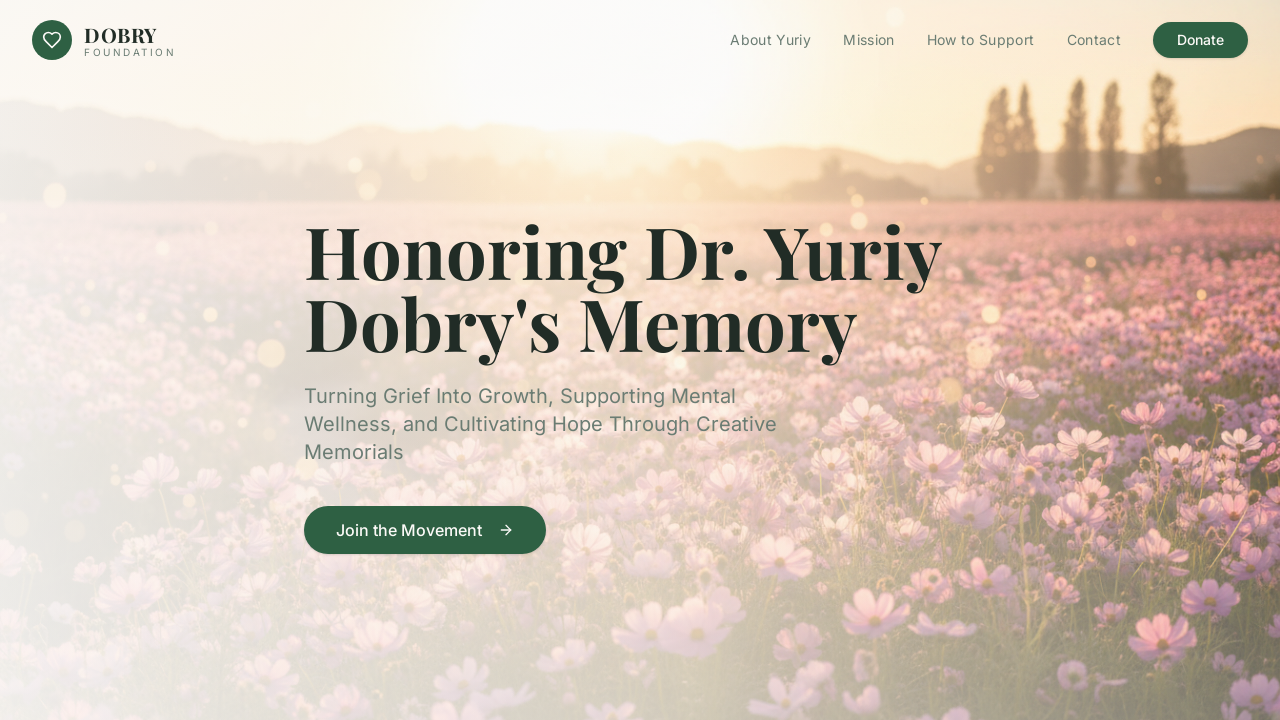 Memorial template preview