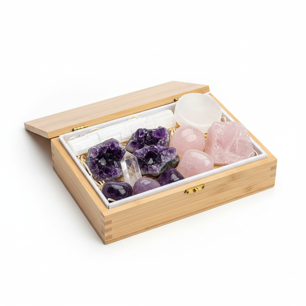 7 Chakra Healing Crystals — Pet Owner Wellness Kit