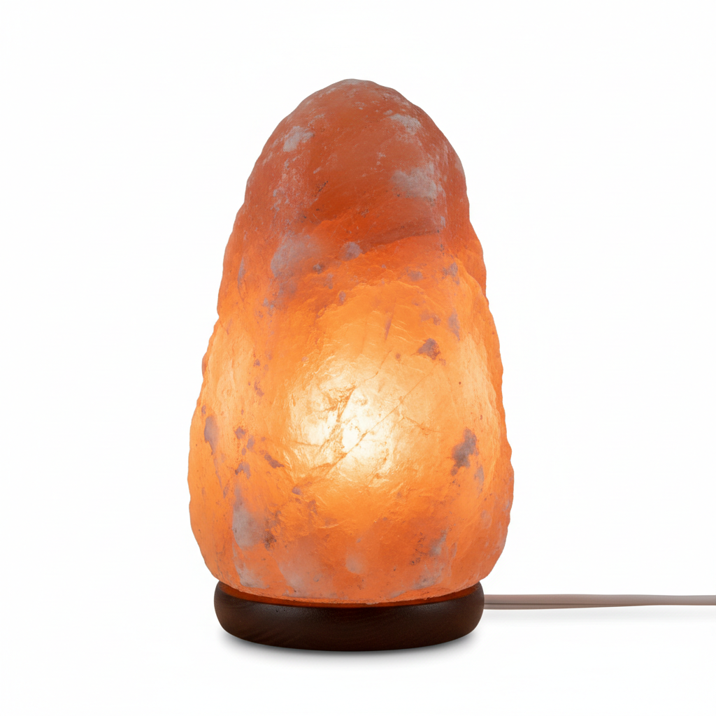 Himalayan Salt Rock Lamp — Calming Home Ambiance