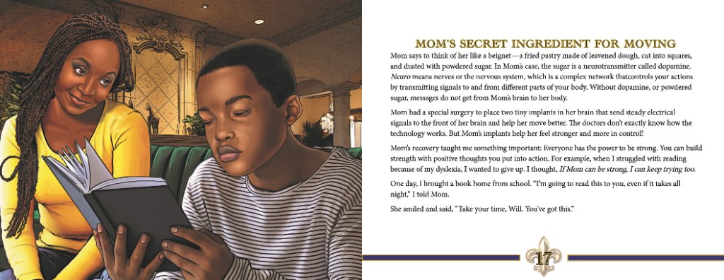 Interior spread — Mom's Secret Ingredient for Moving