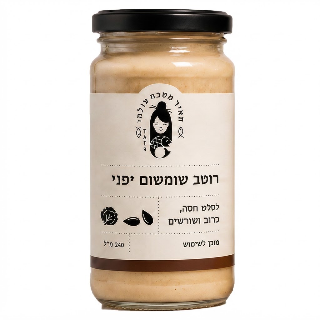 רוטב שומשום יפני