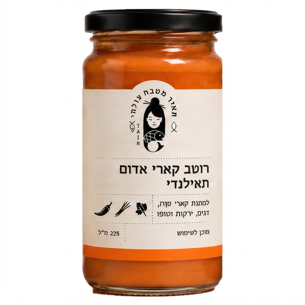 רוטב קארי אדום