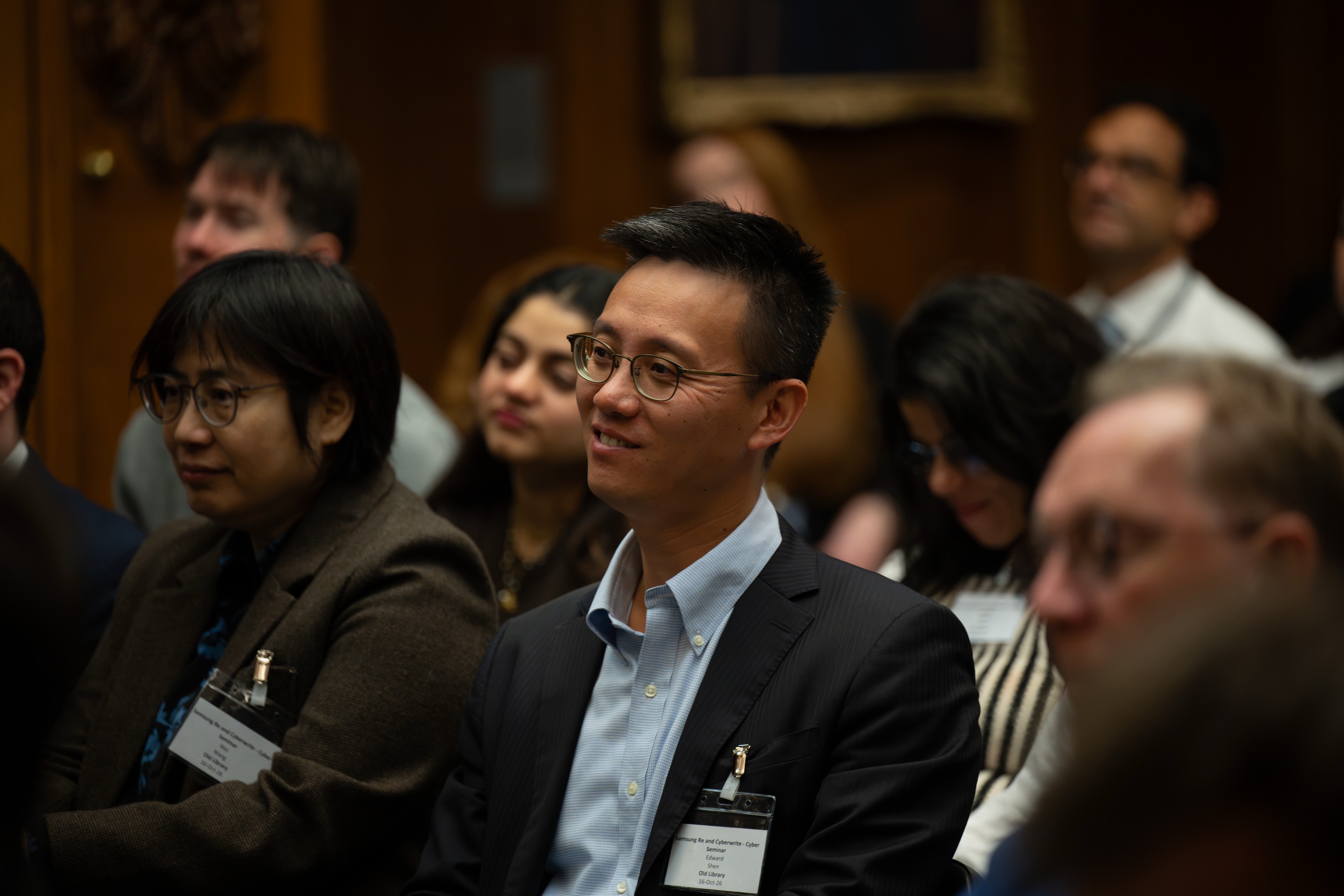 Attendees during the morning session.