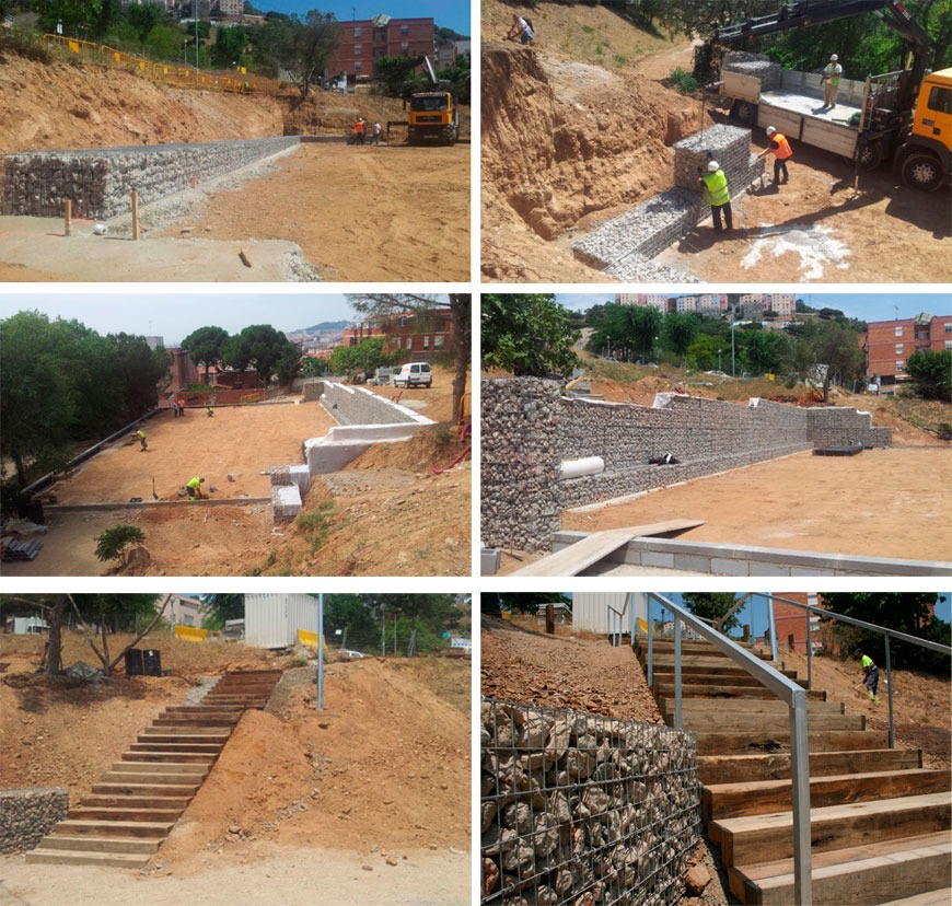 Proyecto integral de gaviones y contención