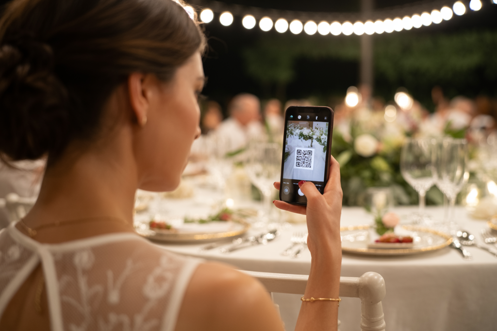 Maak je event aan en ontvang je unieke QR-code