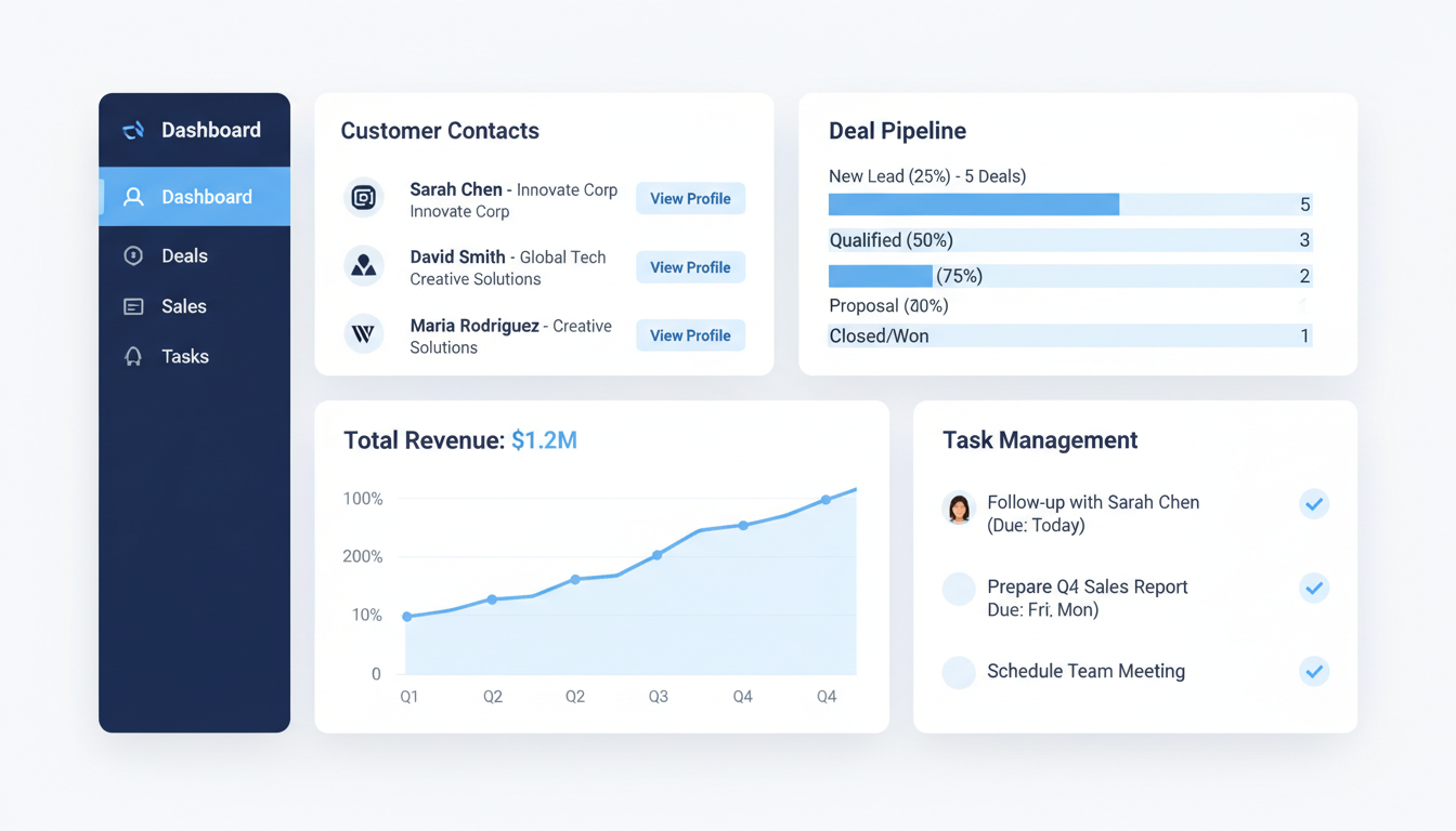 CRM Dashboard