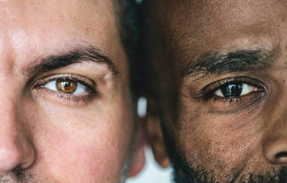 Diverse men inclusivity