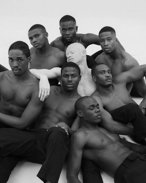 Diverse men inclusivity