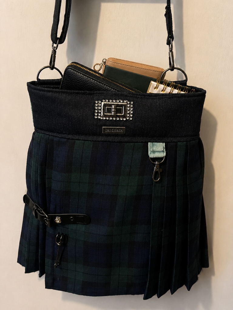 Forest Tartan Kilt Bag