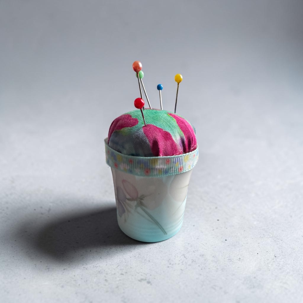 Patchwork Thimble Pin Cushion