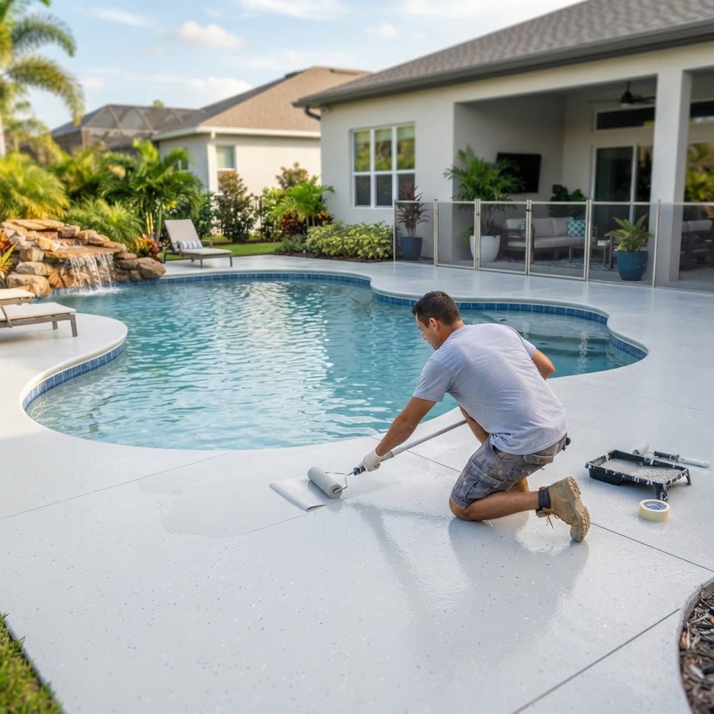 Pool Deck & Lanai Coatings Tampa Bay