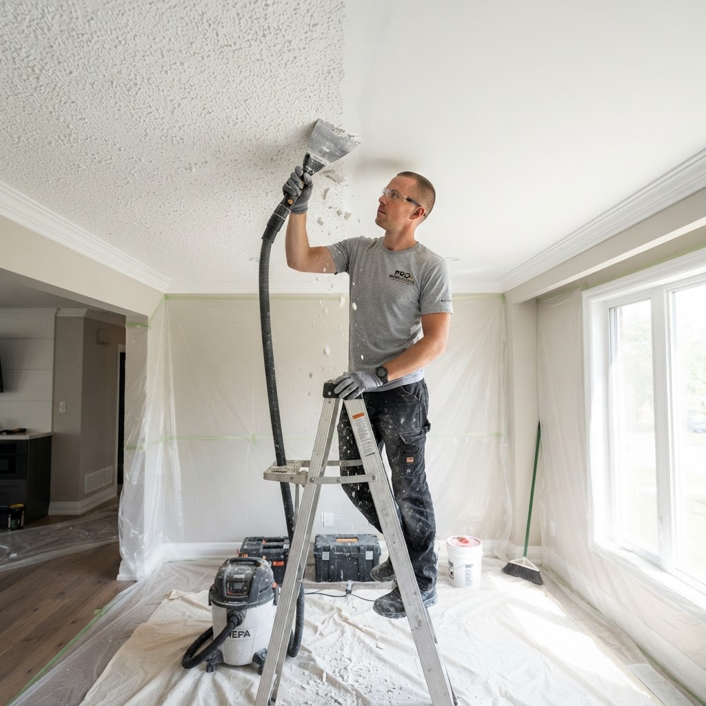 Popcorn Ceiling Removal Tampa Bay