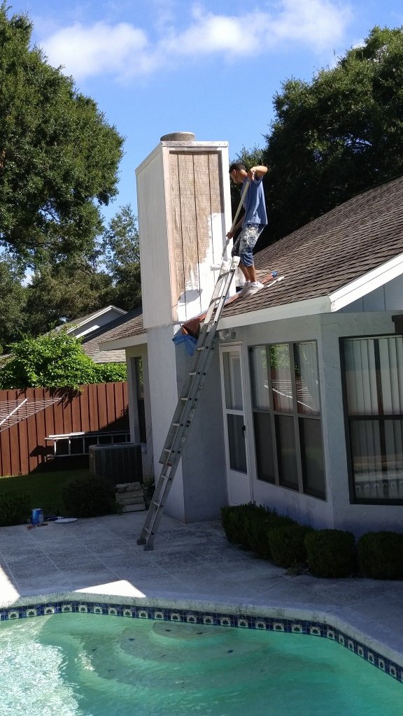 Chimney & roofline exterior