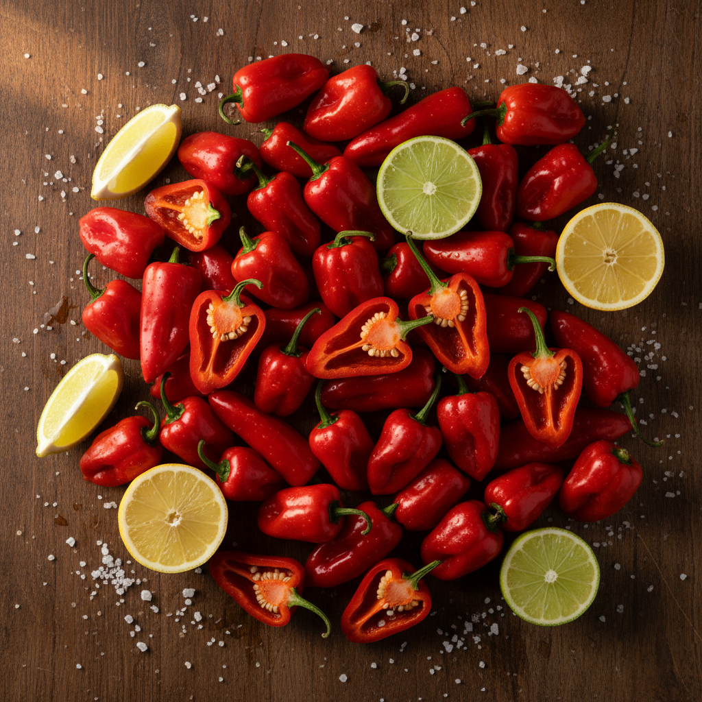 Ingredientes naturales de la salsa El Tío Jorge
