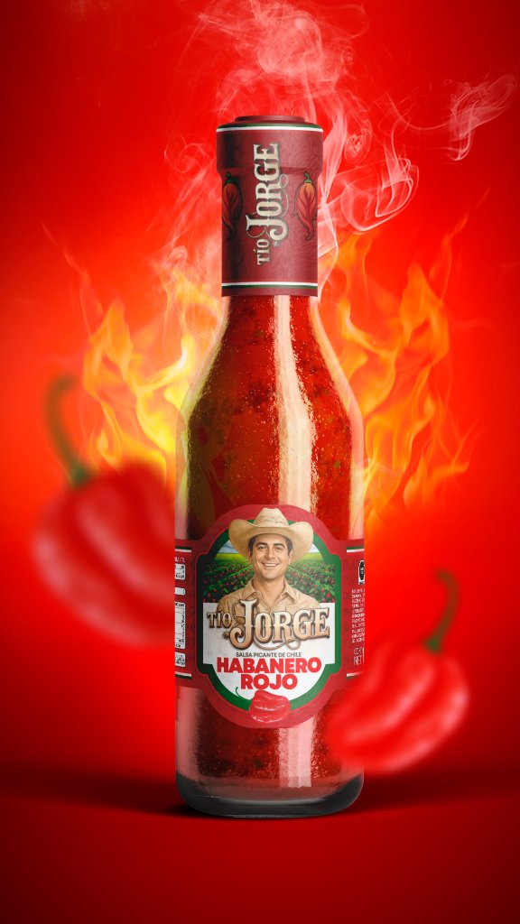 Botella de salsa Tío Jorge
