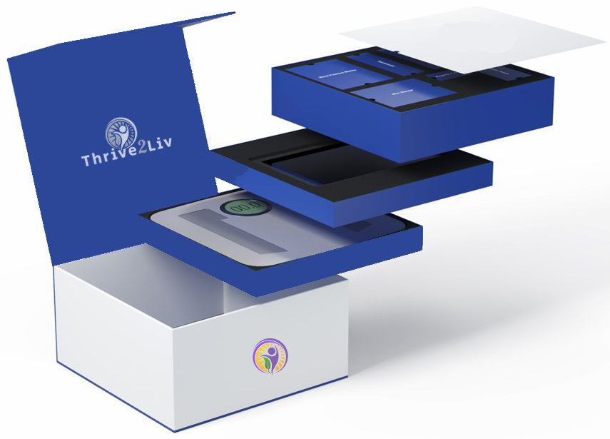 Thrive2Liv Vitals Health Kit Packaging