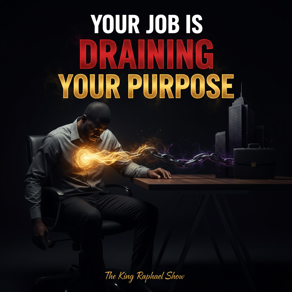 Your Job is Draining Your Purpose
