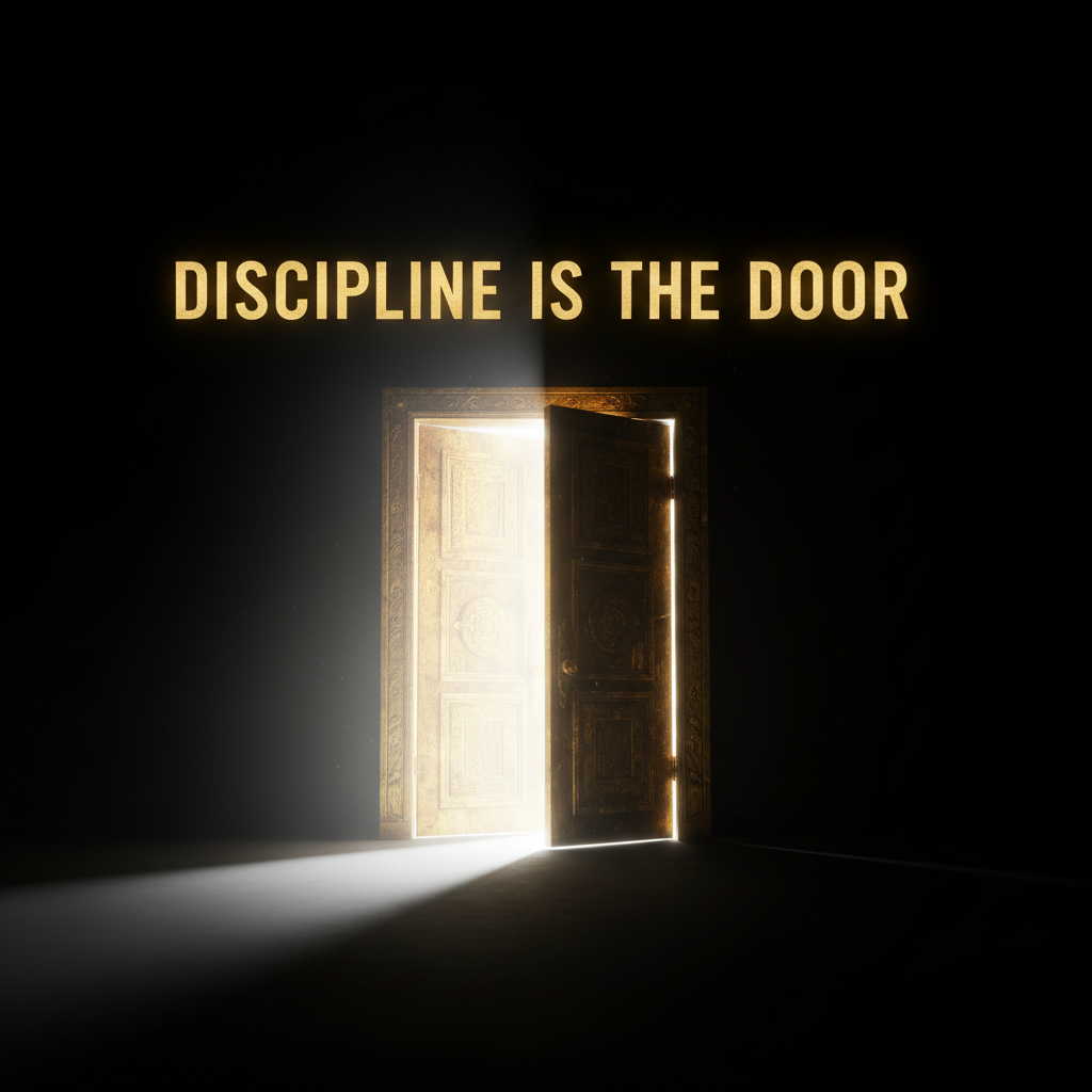 Discipline Is the Door: Why Your Freedom Is on the Other Side