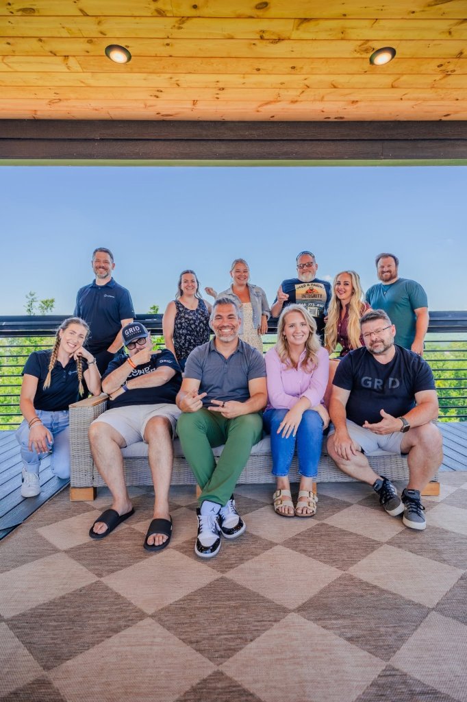 GRID Smokies community on the deck