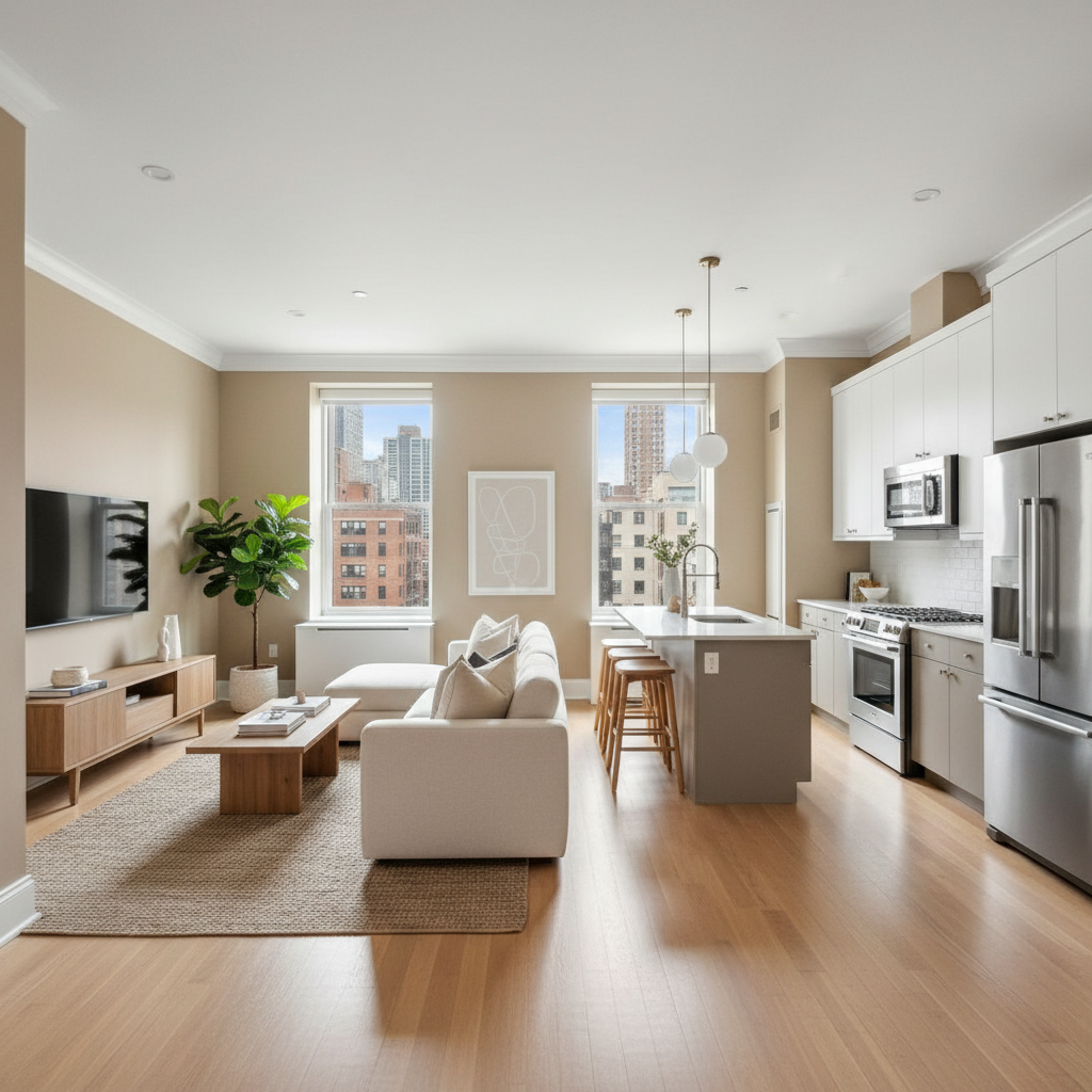 Complete apartment renovation