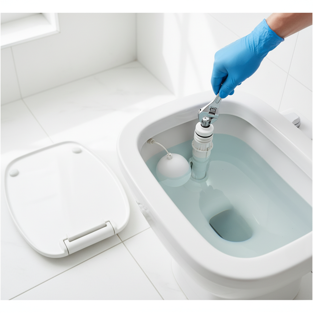 Running toilet repair