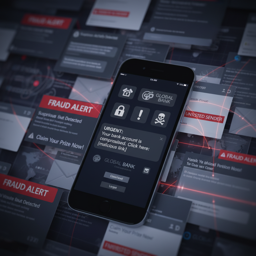 Scam background
