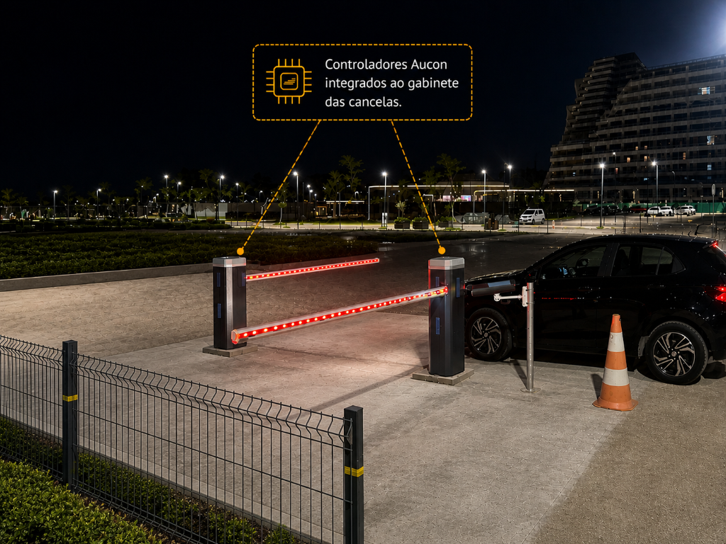 Aucon Ticketless Barrier