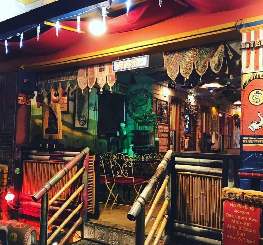 Cosmic Café · the building